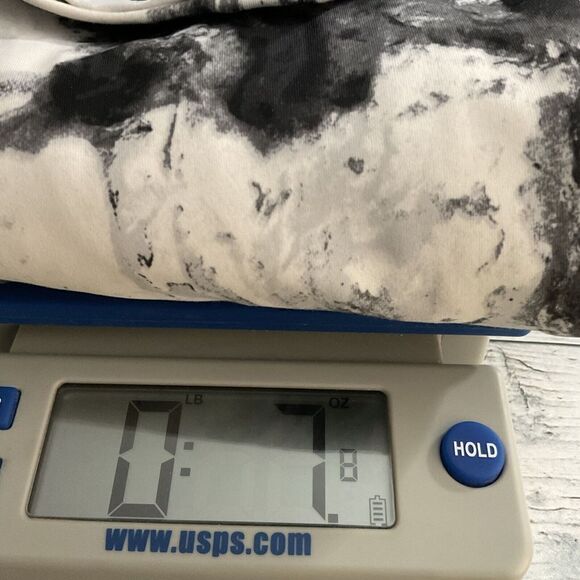 90 Degree‎ By Reflex full length leggins activewear marble sweatpants Sz Small - Picture 9 of 9